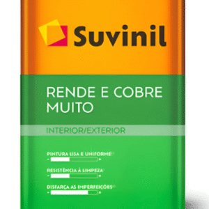 Tinta Rende E Cobre Muito Cores Básicas 18 Litros Suvinil - Branco - Fosco